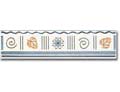 ceramic wall tile border