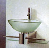 glass wash basin