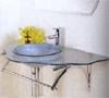 glass wash basin