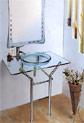 tempered glass sinks