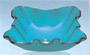 blue glass bowl