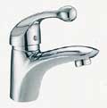 Single-hole basin tap